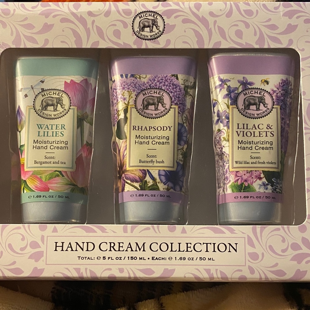 Hand Cream Collection - Water Lilies, Rhapsody, Lilac & Violets